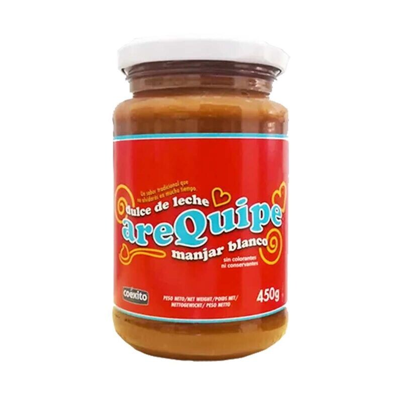 Arequipe Dulce de Leche 420g. Milchkaramelcreme 420g. Coexito Arequipe Dulce de Leche 420g. Milchkaramelcreme 420g. Coexito