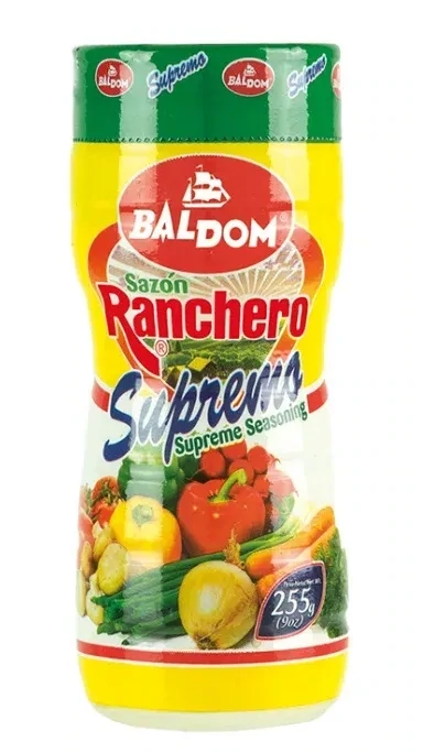 BALDOM Sazón Ranchero Supremo 255g. BALDOM Ranchero Würzsalz 255g BALDOM Sazón Ranchero Supremo 255g. BALDOM Ranchero Würzsalz 255g