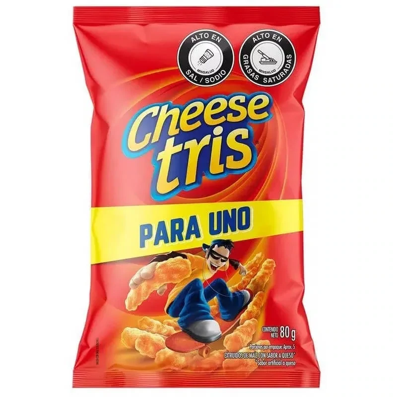 Cheese tris 80g Maischips aus Kolumbien mit Käsegeschmack 80g Cheese tris 80g Maischips aus Kolumbien mit Käsegeschmack 80g