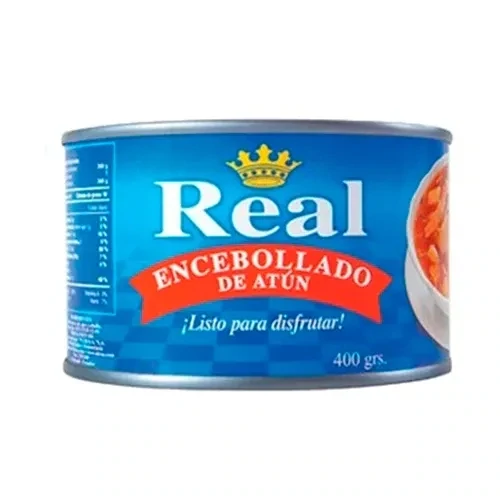 Encebollado Atun Real 400g neto
Thunfisch eingelegt 400g