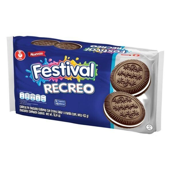 Galleta Festival Recreo 360g
Keks aus Kolumbien 12  Pake. a 4 St.