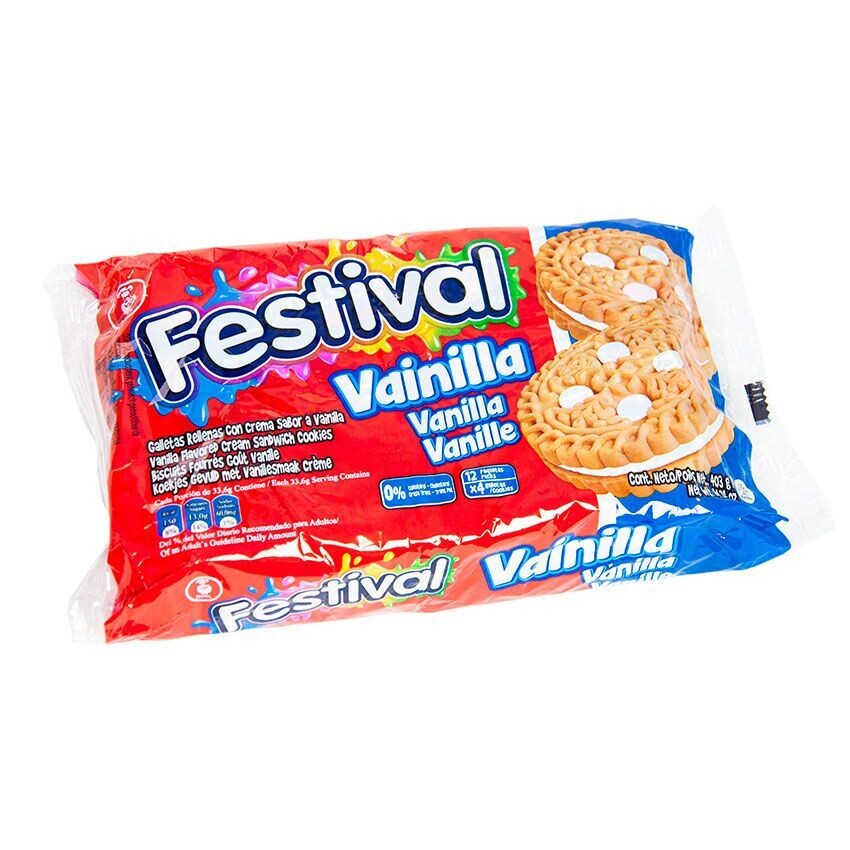 Galleta Festival vainilla 360g Keks aus Kolumbien 12  Pake. a 4 St.