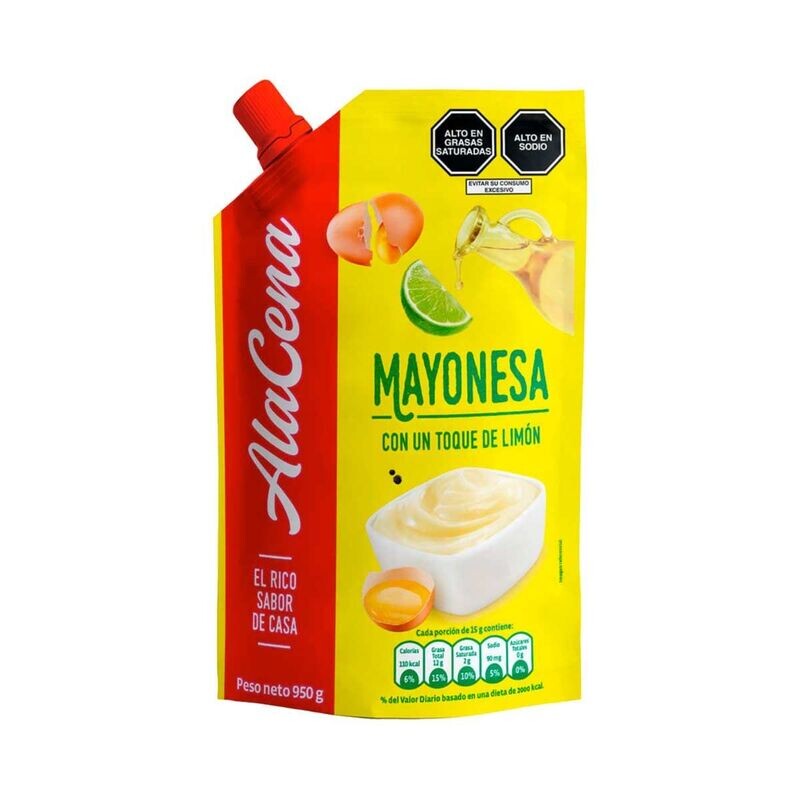 Mayonesa ALACENA 475g
Mayonnaise aus Peru 475g