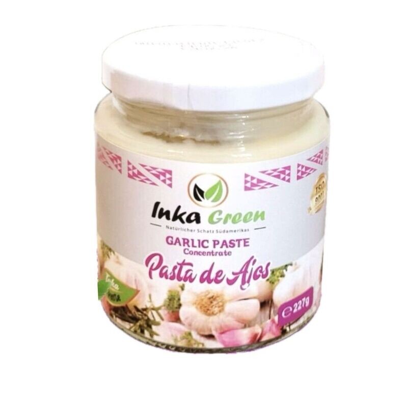 Pasta de Ajo 227 g Inka green Knoblauchpaste 227 g Pasta de Ajo 227 g Inka green Knoblauchpaste 227 g