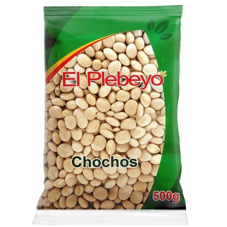 Chochos el Plebeyo 500g
Lupien 500g Chochos el Plebeyo 500g
Lupien 500g