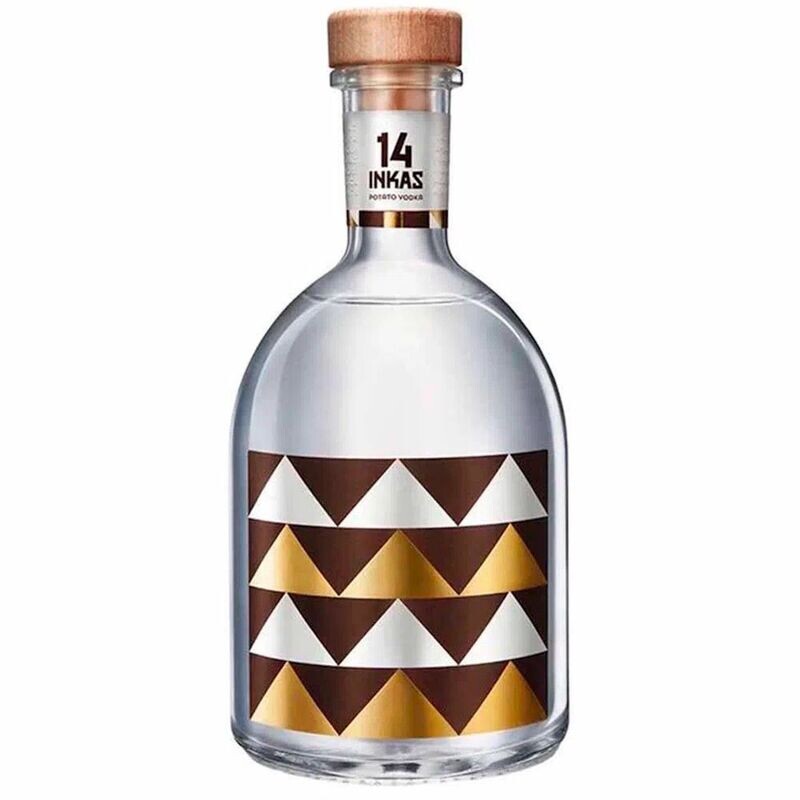 Vodka 14 Inkas native Peru potato 75cl