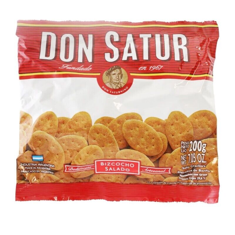 Bizcochos salados Don Satur 200gr Bizcochos salados Don Satur 200gr