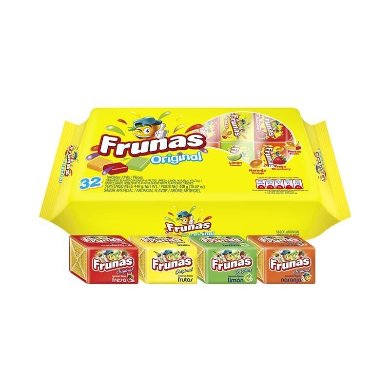 Frunas mix Bolsa x32 | Kaubonbon 32 Geschmäcker 352gr