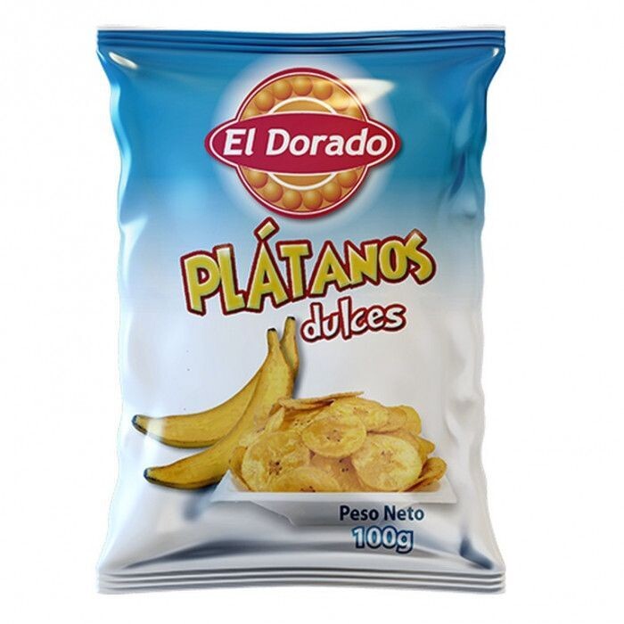 Platanos Dulces El Dorado 100g . süße Bananen Platanos Dulces El Dorado 100g . süße Bananen