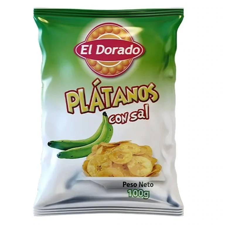 Platanos con Sal El Dorado 100g . Bananen mit Salz Platanos con Sal El Dorado 100g . Bananen mit Salz