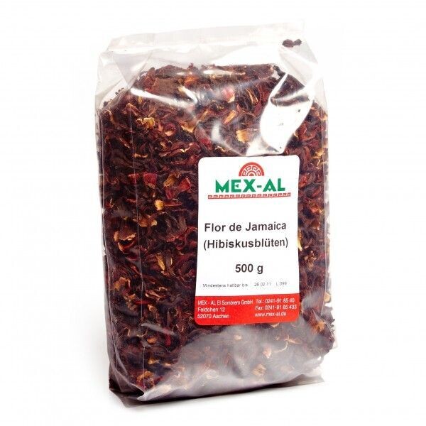 FLOR DE JAMAICA 500g Mex-al FLOR DE JAMAICA 500g Mex-al