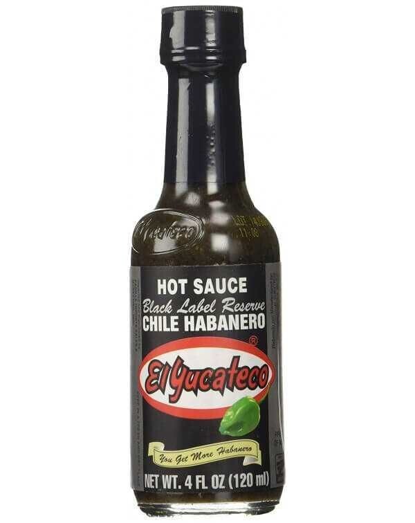 Salsa El Yucateco Negra Chile Habanero - 120ml Hot Sauce