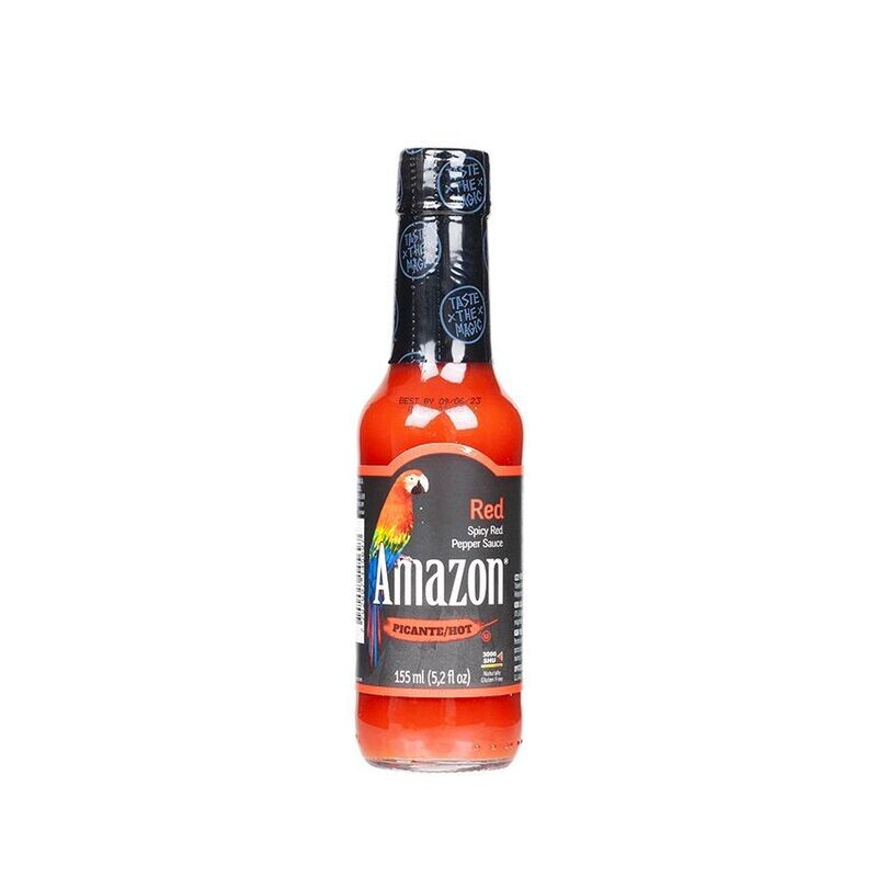 AMAZON rote Chilisauce - Salsa Picante roja, 155ml AMAZON rote Chilisauce - Salsa Picante roja, 155ml