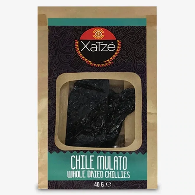 Chile Mulato Xatze 40 g. Chili Mulato Xatze 40 g.. Chile Mulato Xatze 40 g. Chili Mulato Xatze 40 g..
