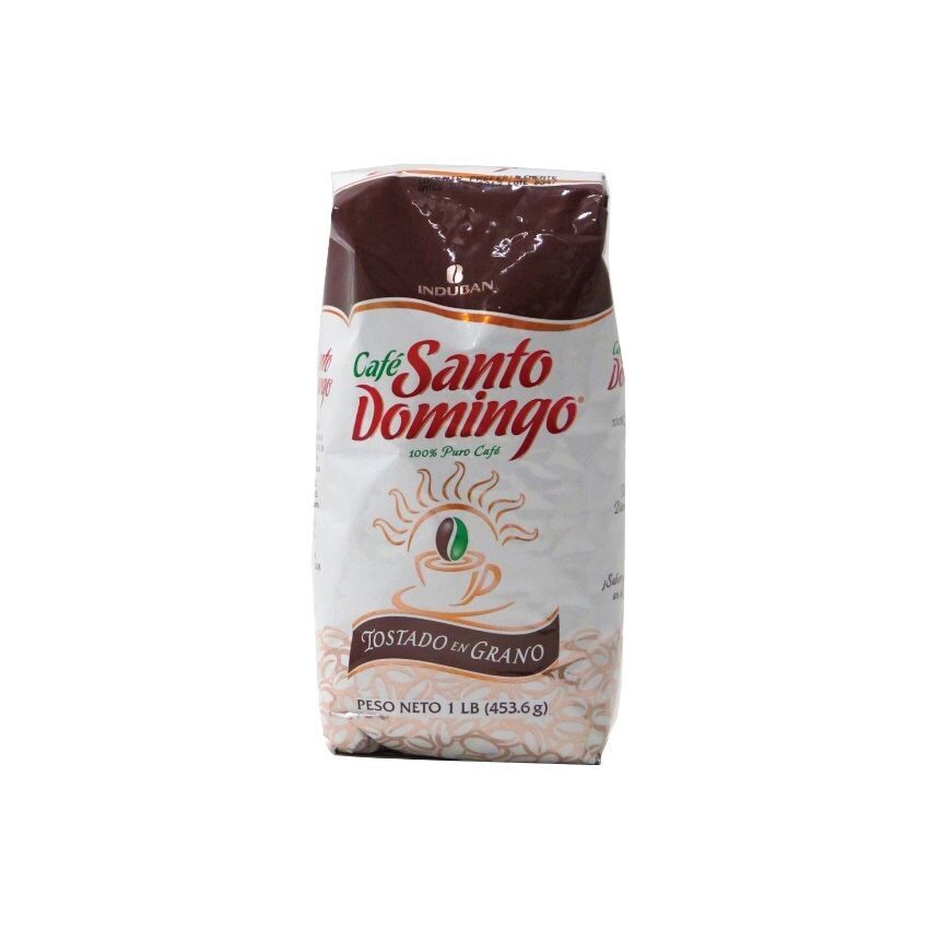 Cafe SANTO DOMINGO Ganze Bohnen Kaffee  Tostado en Grano 453,6g