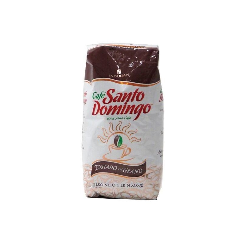 Cafe SANTO DOMINGO Ganze Bohnen Kaffee Tostado en Grano 453,6g Cafe SANTO DOMINGO Ganze Bohnen Kaffee Tostado en Grano 453,6g