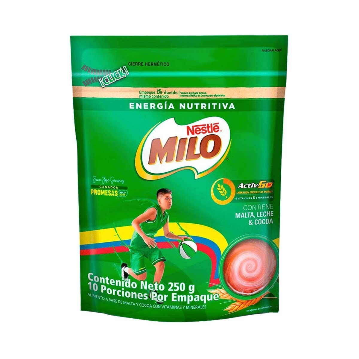 Milo Cocoa en Polvo 250g Kakoapulver. 250g