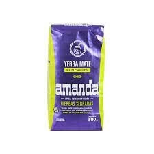 AMANDA Mate Tee Hierba Serranas - Yerba Mate AMANDA Mate Tee Hierba Serranas - Yerba Mate