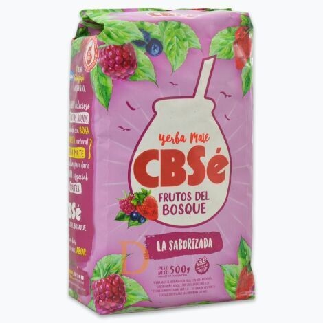 CBSe Mate Frutos del Bosque 500g. Mate-Tee mit Früchte des Waldes 500g CBSe Mate Frutos del Bosque 500g. Mate-Tee mit Früchte des Waldes 500g