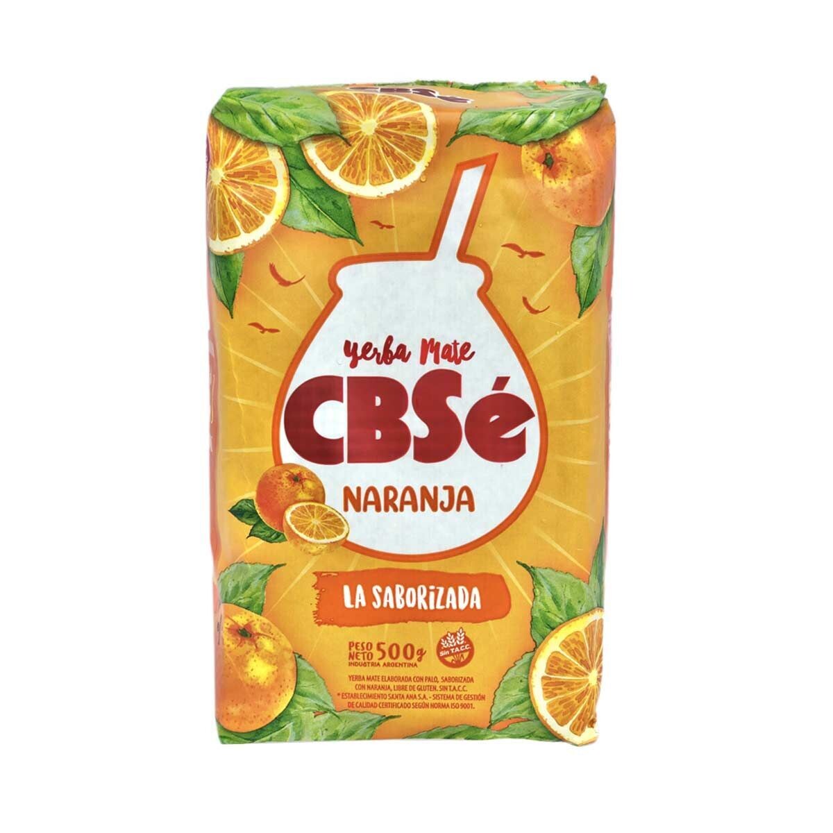 CBSe Mate Naranja 500g. Mate-Tee mit Orange  500g