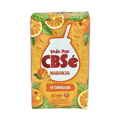 CBSe Mate Naranja 500g.
Mate-Tee mit Orange 500g