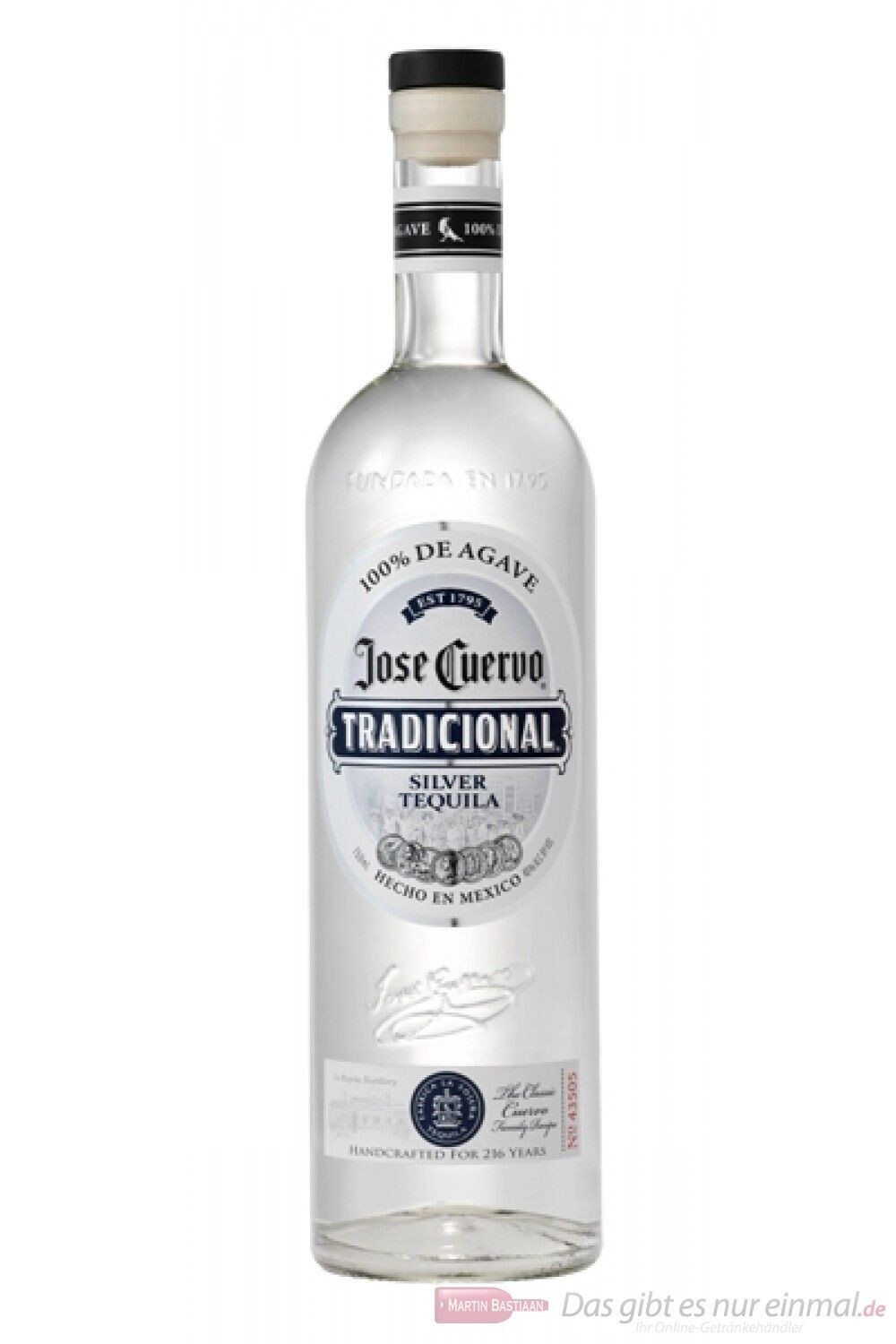 Tequila Jose Cuervo Tradicional Silver  38% 0,7l