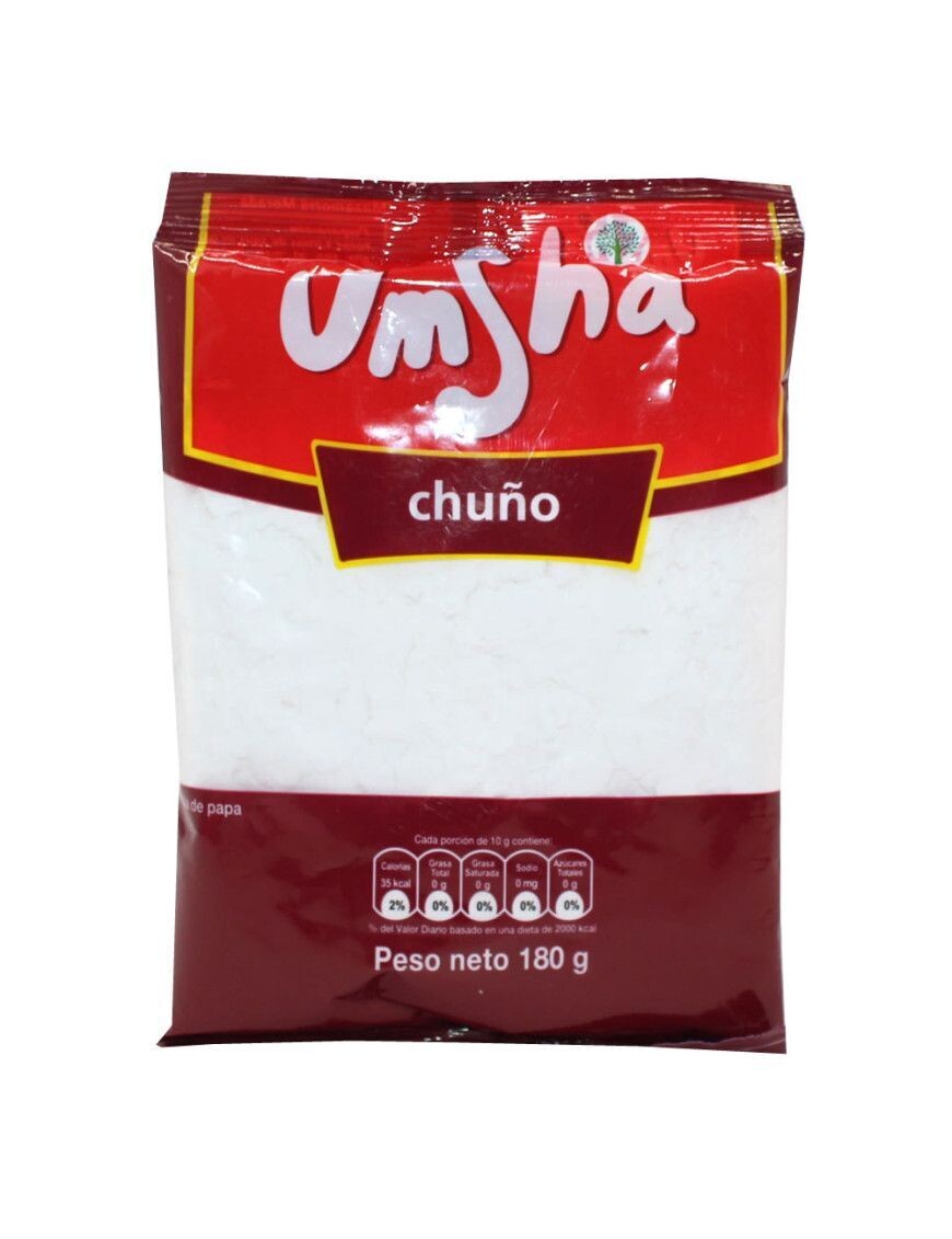 Harina de Chuño 180 g. UMSHA
Kartoffelmehl aus peru