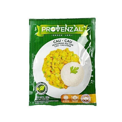 Base PROVENZAL para Cau Cau 60g Gewürzmischung für Cau Cau 60 g. Base PROVENZAL para Cau Cau 60g Gewürzmischung für Cau Cau 60 g.