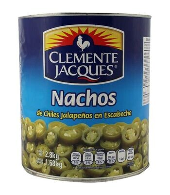 Chile jalapeños nachos Clemente Jacques 220g