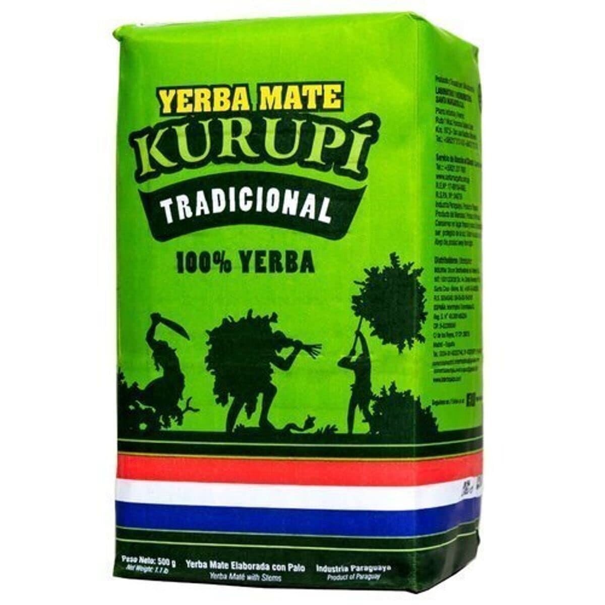 Kurupi Yerba Mate Tee Tradicional 500g