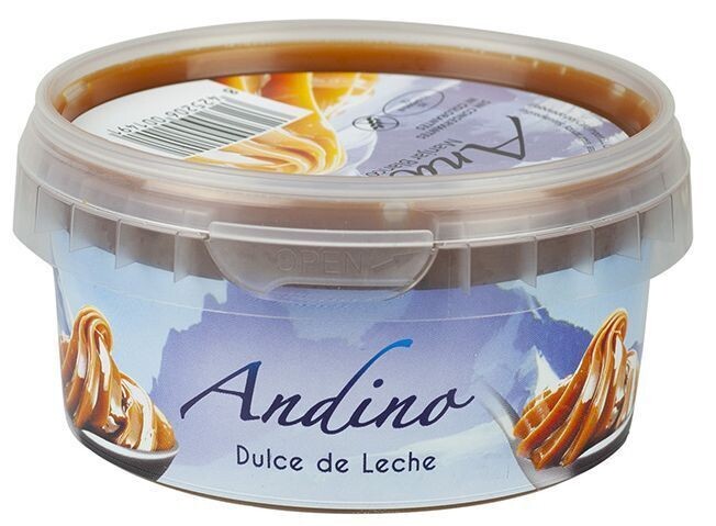 Dulce de leche Andino Tarrina x 250 gr Dulce de leche Andino Tarrina x 250 gr