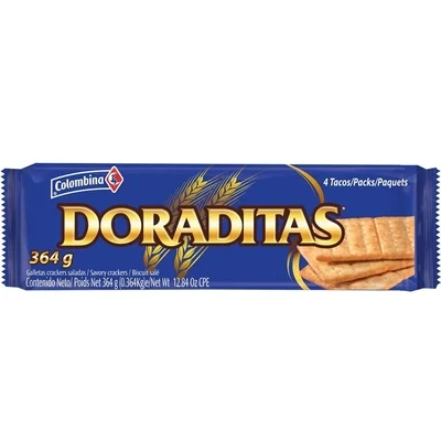 Crakeña Doraditas x 336 gr
cracker aus Kolumbien 336 g