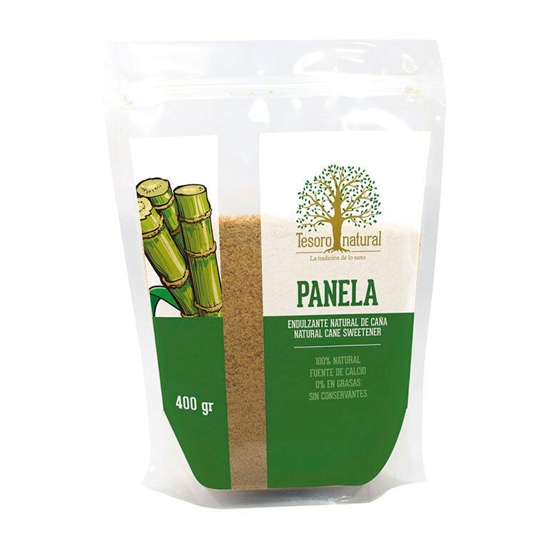 PANELA EN POLVO TESORO NATURAL 400 G Rohrzucher in Pulver 400g