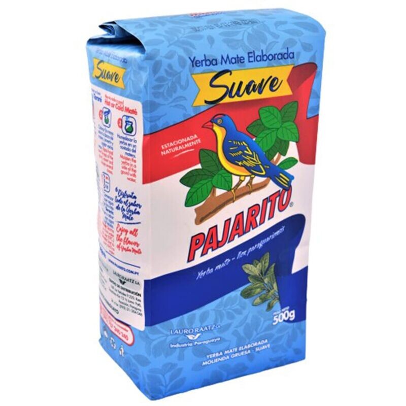 Yerba Mate Suave Pajarito 500gr Yerba Mate Suave Pajarito 500gr