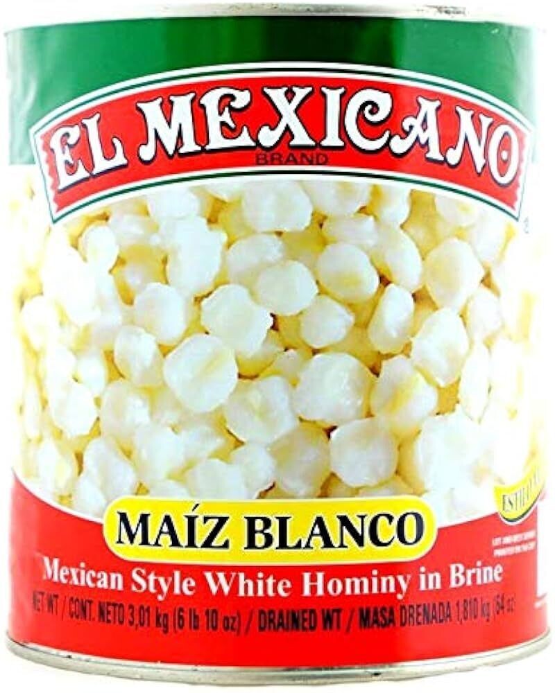 Maiz Blanco para Pozole 820g  Mais für Pozole El Mexicano