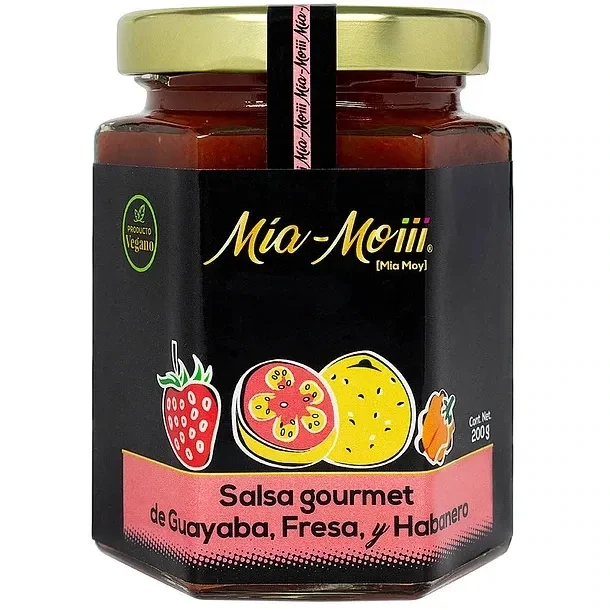 Mia Moiii Fresa Guayava Habanero Sauce 200g Mia Moiii Fresa Guayava Habanero Sauce 200g