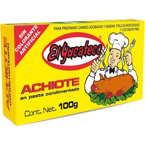 El Yucateco l Achiote Paste 100g El Yucateco l Achiote Paste 100g