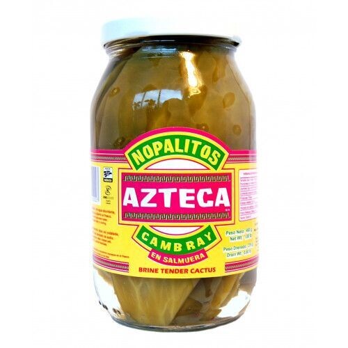 Hojas de Cactus CAMBRAY Enteras 460GR AZTECA Hojas de Cactus CAMBRAY Enteras 460GR AZTECA