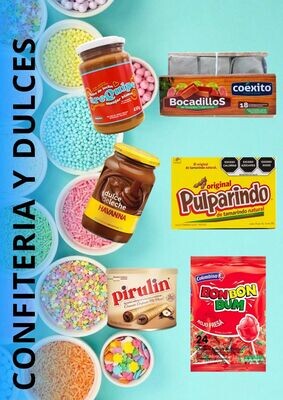 Confiteria y Dulces (Süßwaren und Süßigkeiten)