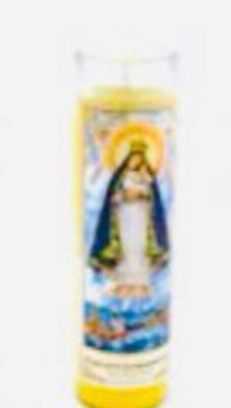 Veladora Caridad de Cobre