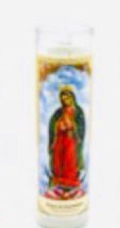Veladora Virgen de Guadalupe