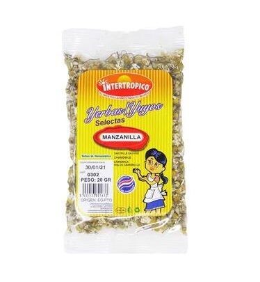 Manzanilla dulce Intertropico 20g Manzanilla dulce Intertropico 20g