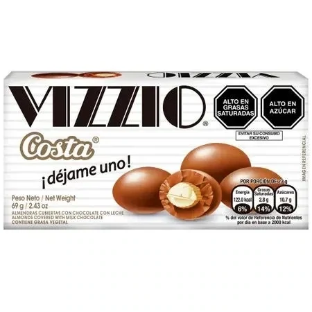 Chocolate COSTA Vizzio Caja 69g Chocolate COSTA Vizzio Caja 69g