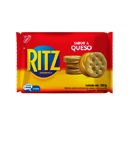 Galleta Ritz Sandwich Queso 180g Galleta Ritz Sandwich Queso 180g