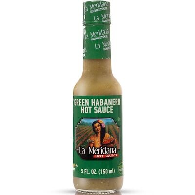 LA MERIDANA Grüne Habanero-Chilisauce - Salsa Verde Chile Habanero 150ml (Precio normal 5,99)