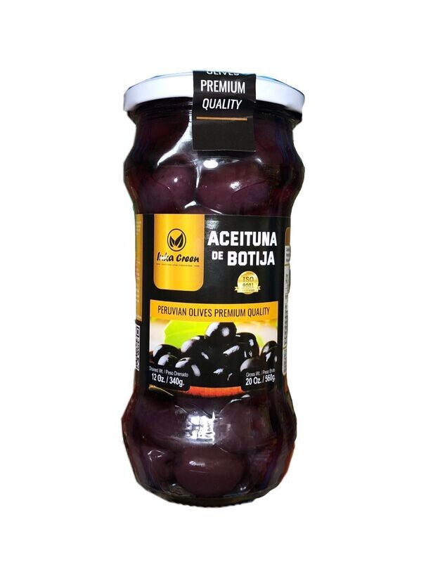 aceituna de botija inka green 560g aceituna de botija inka green 560g