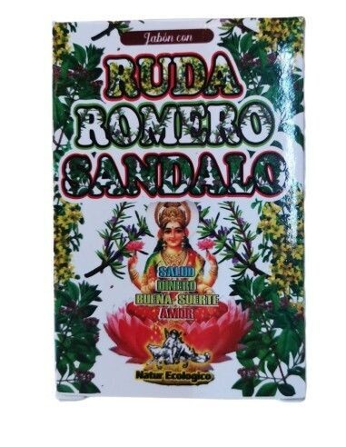JABON ESOTÉRICO RUDA Y ROMERO Y SANDALO JABON ESOTÉRICO RUDA Y ROMERO Y SANDALO