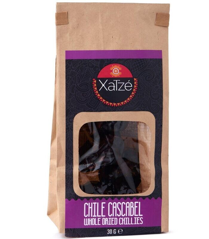 Chile Cascabel Xatze 30 g. Chile Cascabel Xatze 30 g.