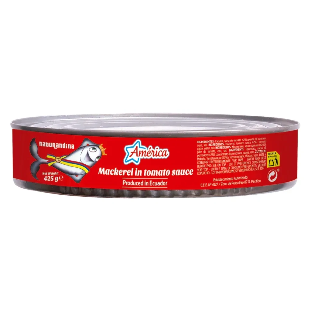 Sardina Caballa Oval en salsa de tomate 425g AMERICA Fischfilete in Tomatensoße 425g