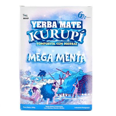 Kurupi Kuatava y burrito -Yerba Mate Tee aus Paraguay 500g
